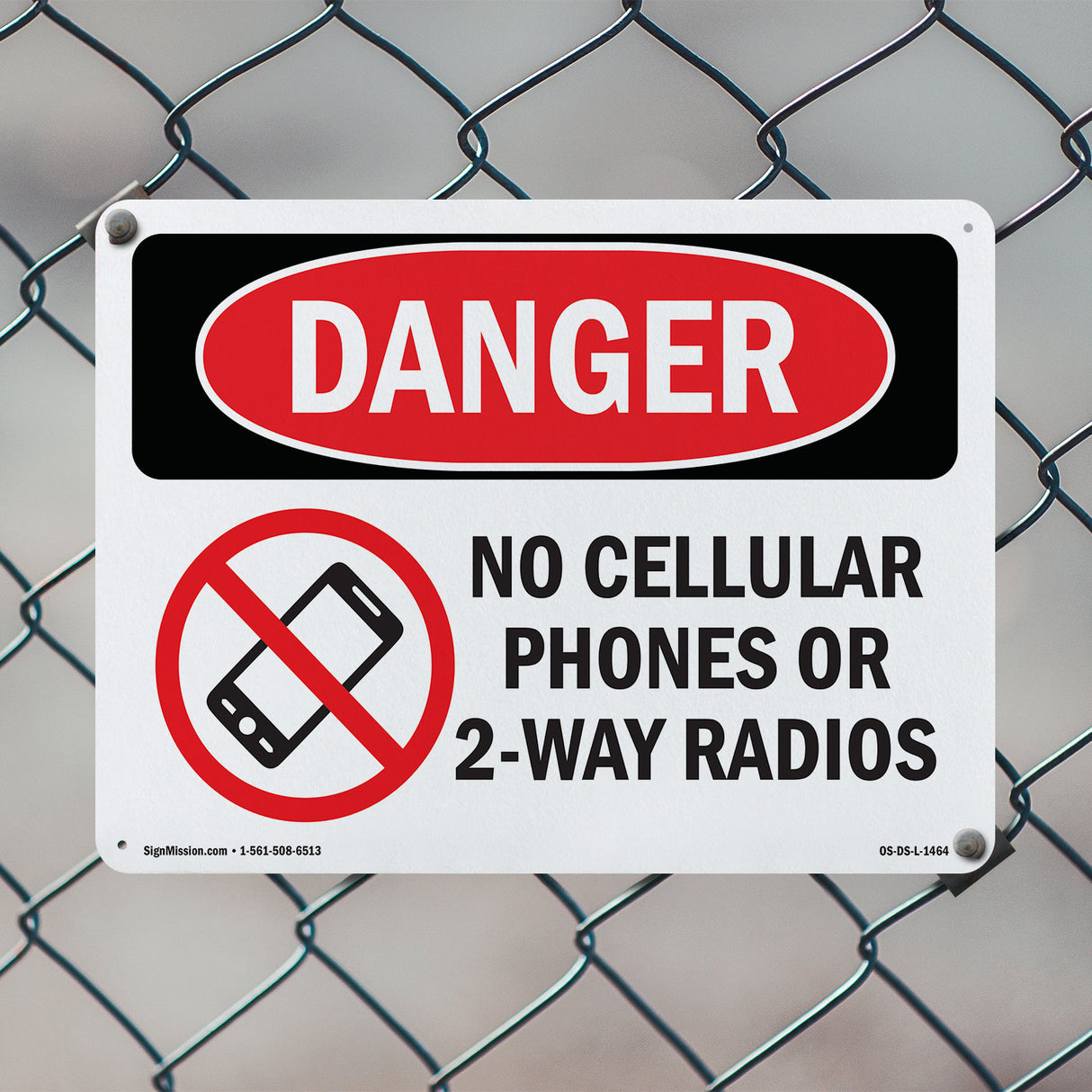 No Cellular Phones Or 2-Way Radios