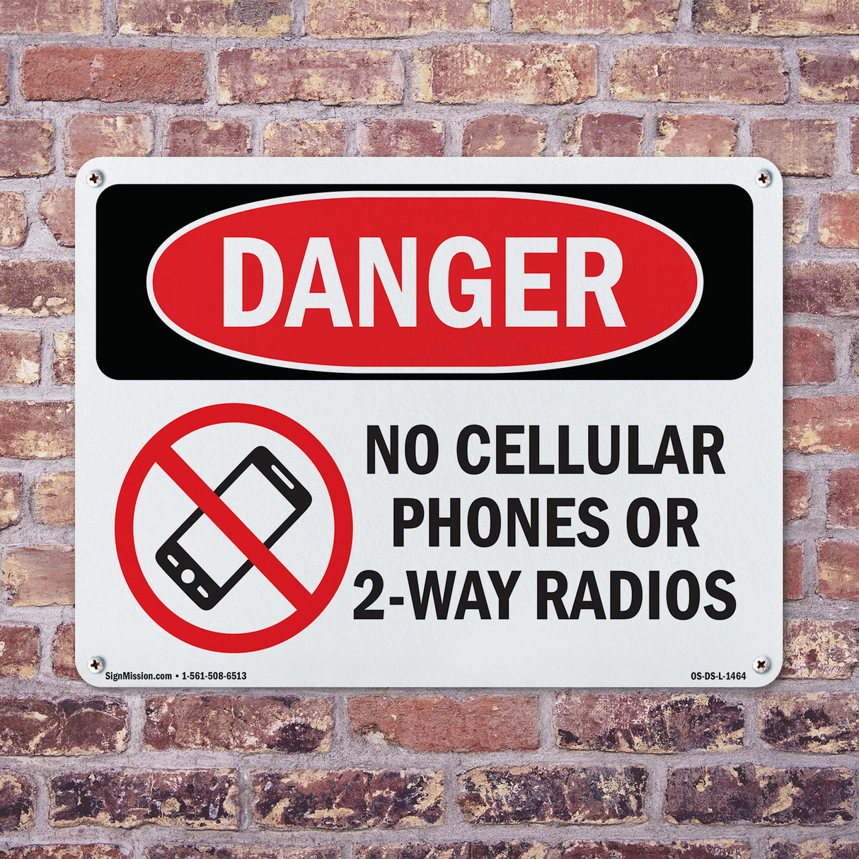 No Cellular Phones Or 2-Way Radios