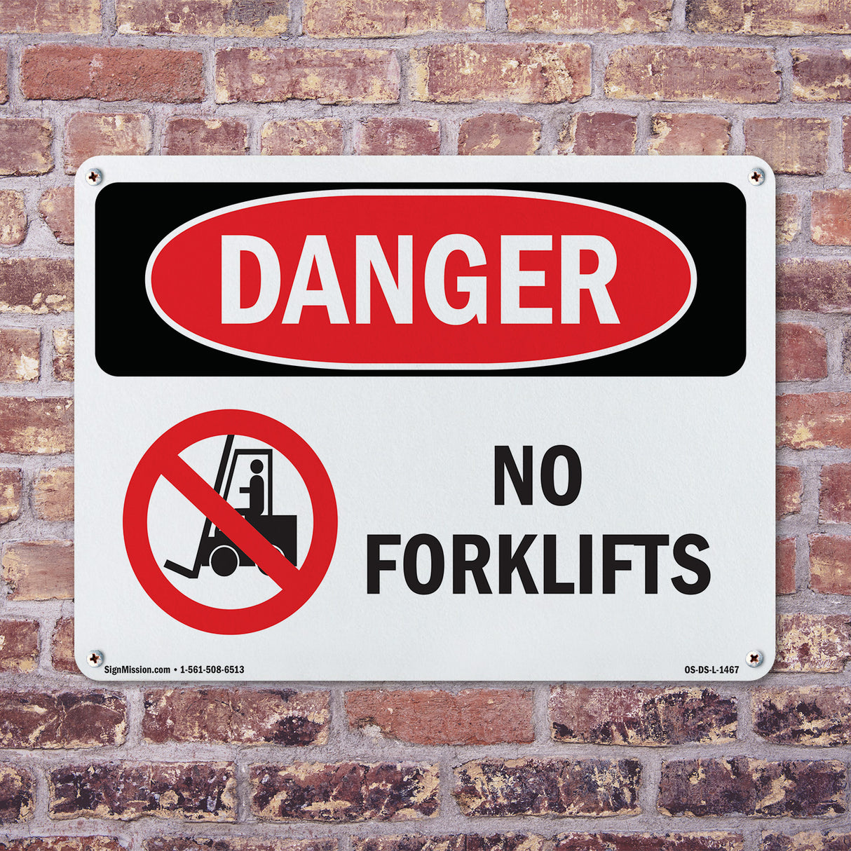 No Forklifts