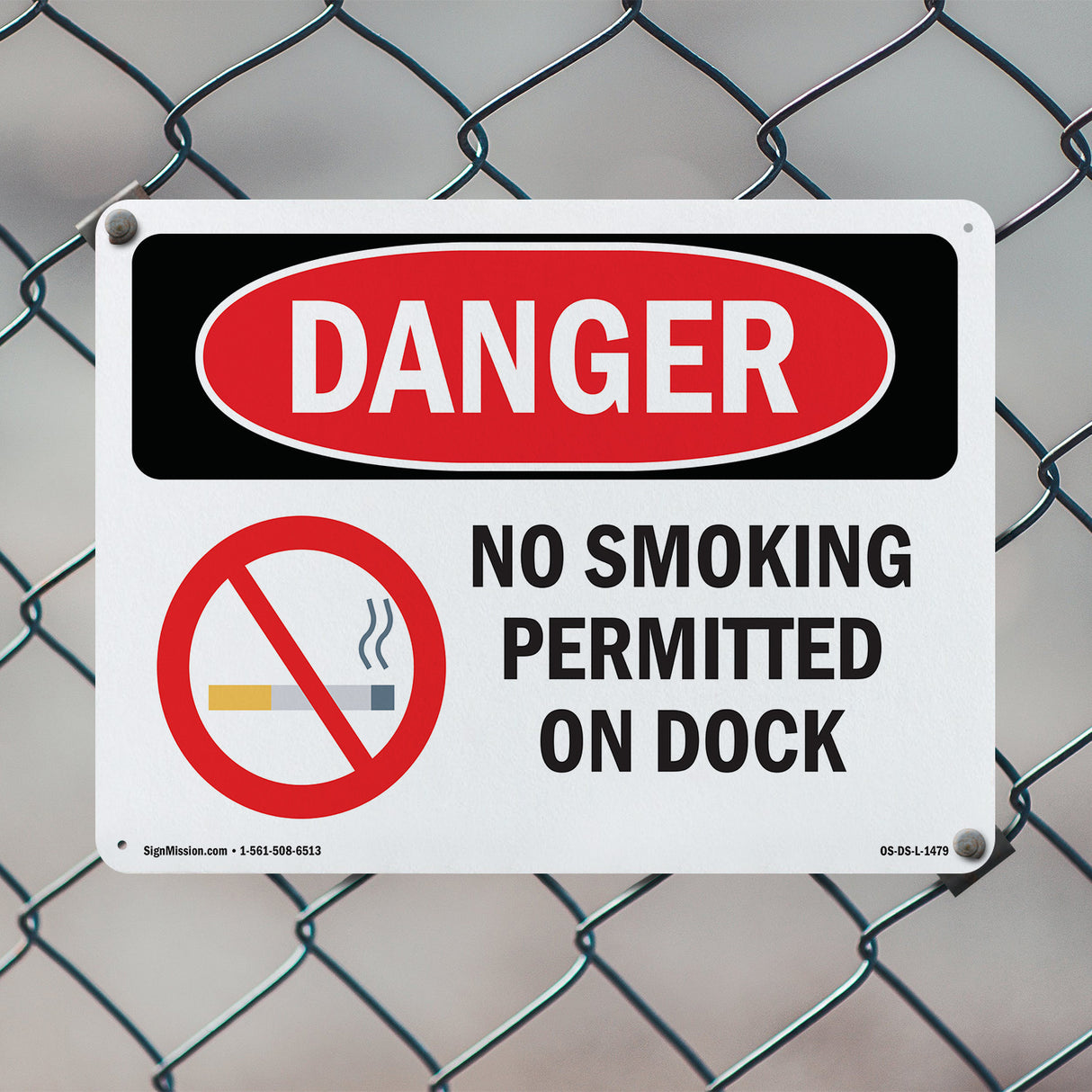 No Smoking Permitted On Dock