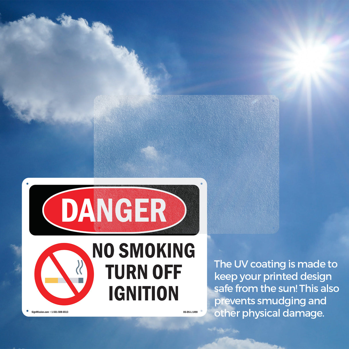 No Smoking Turn Off Ignition