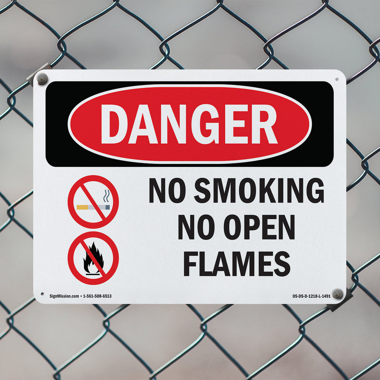 No Smoking No Open Flames