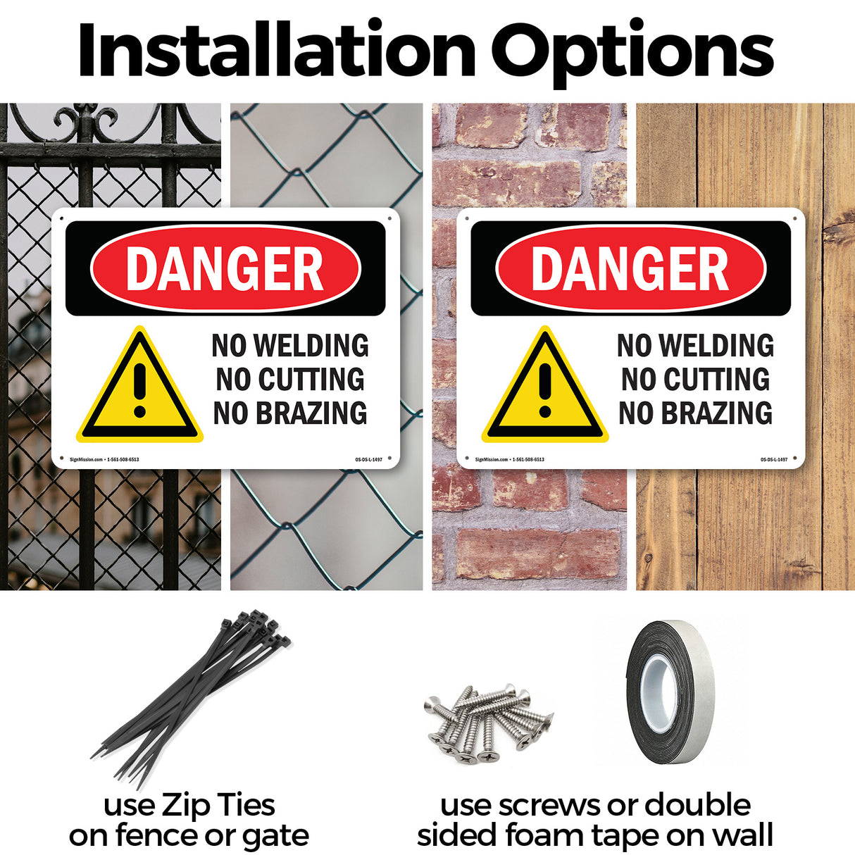 No Welding No Cutting No Brazing