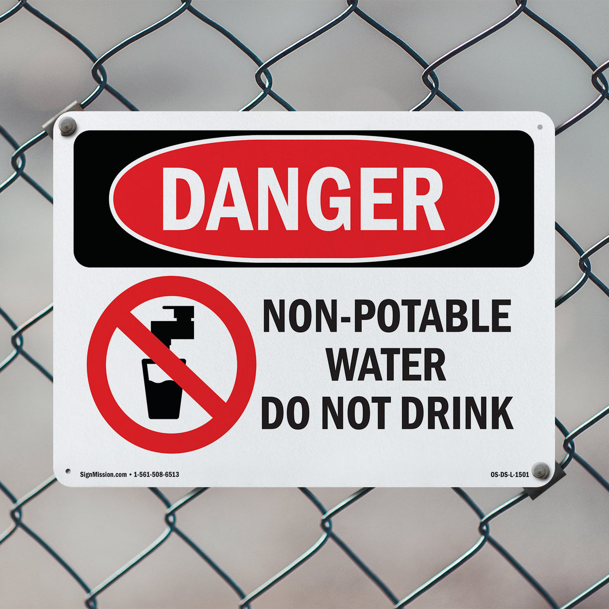 Non-Potable Water Do Not Drink