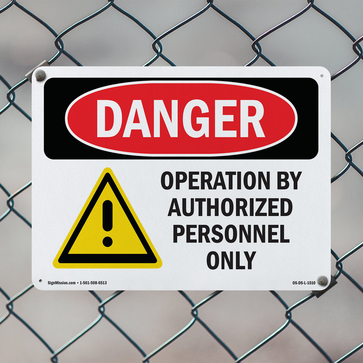 Operation By Authorized Personnel Only