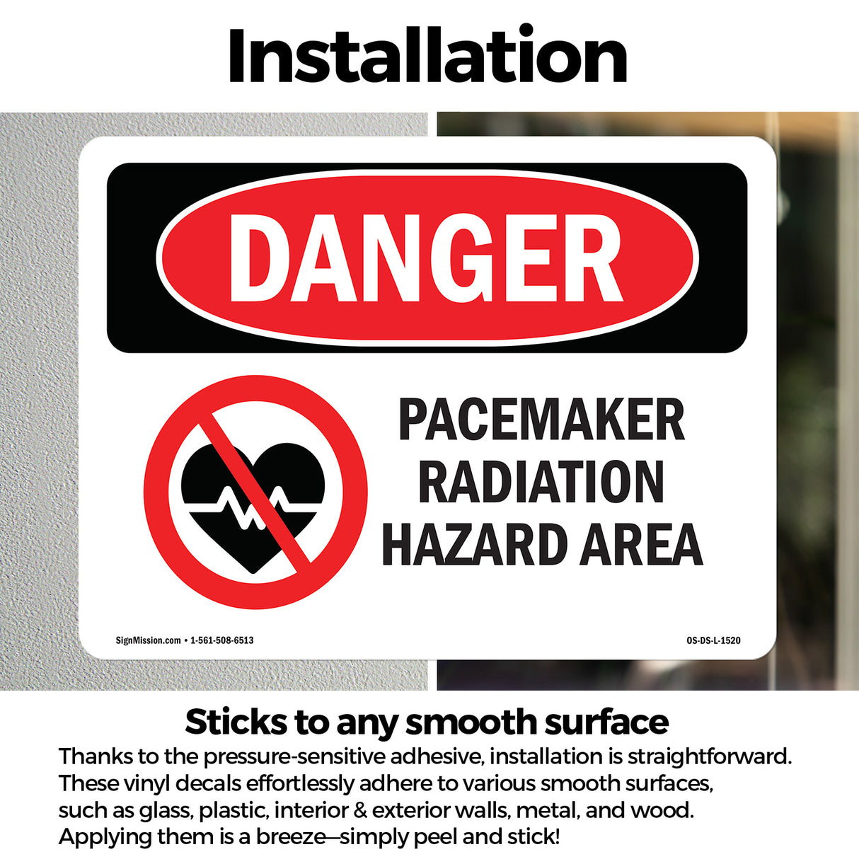 Pacemaker Radiation Hazard Area