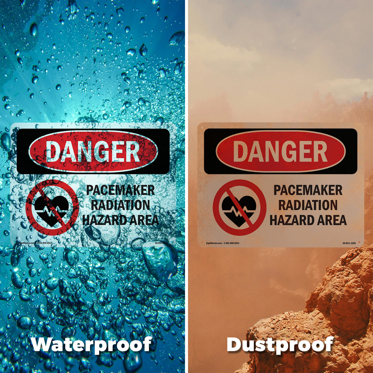 Pacemaker Radiation Hazard Area