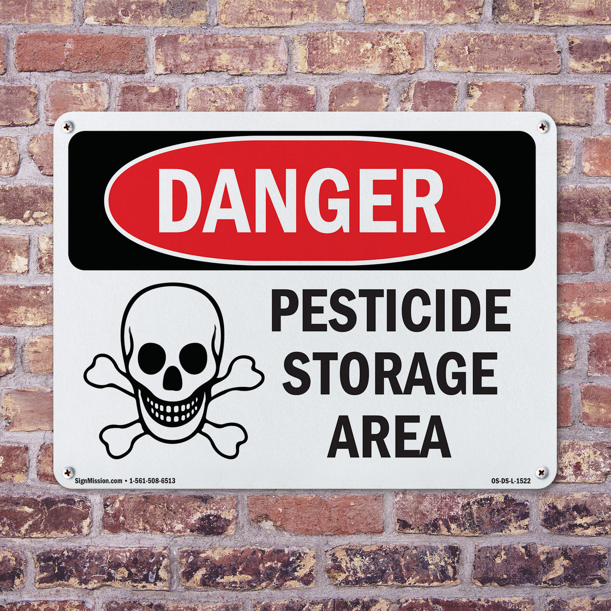 Pesticide Storage Area