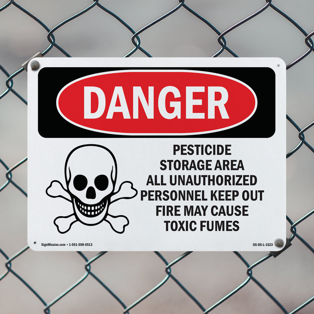 Pesticide Storage Area