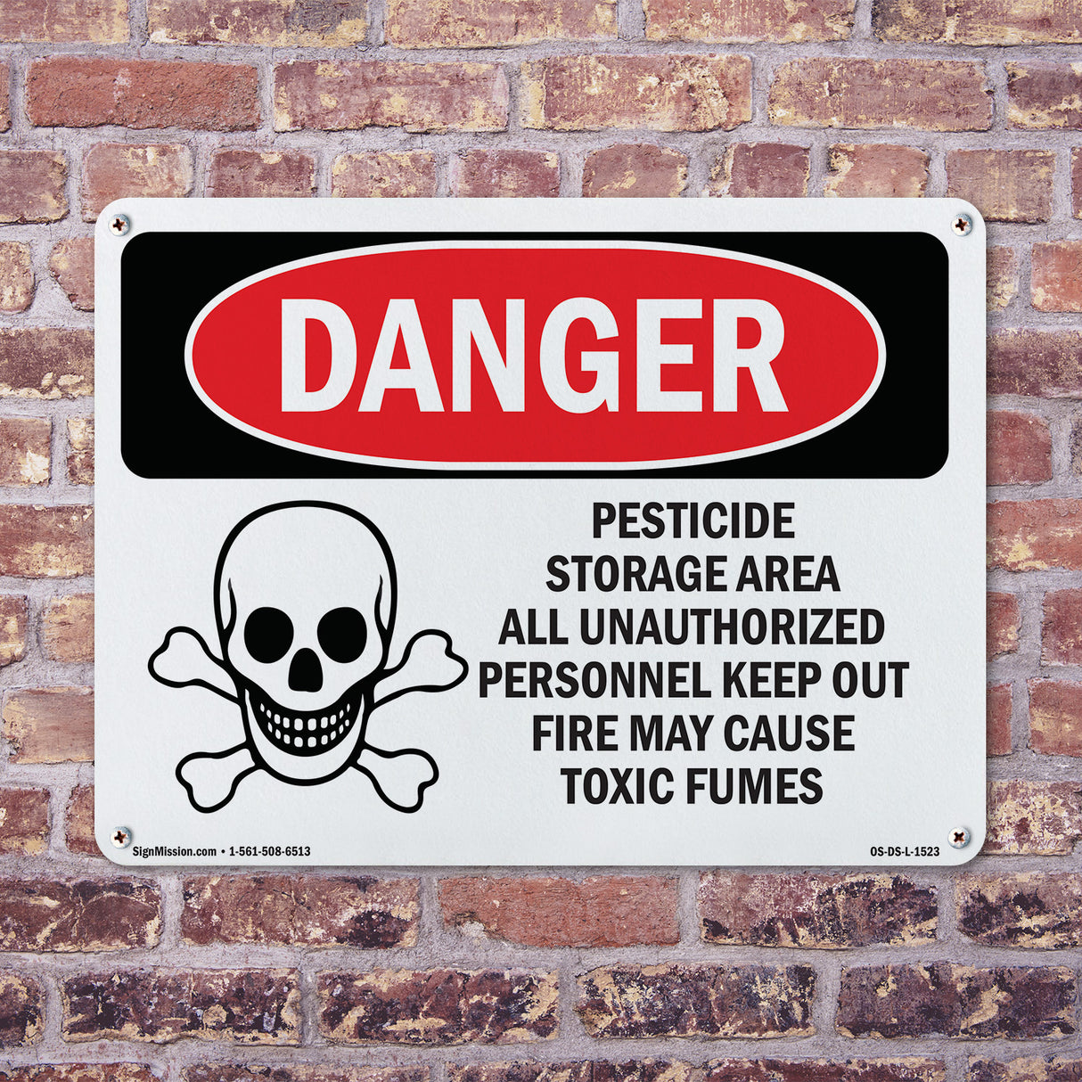 Pesticide Storage Area