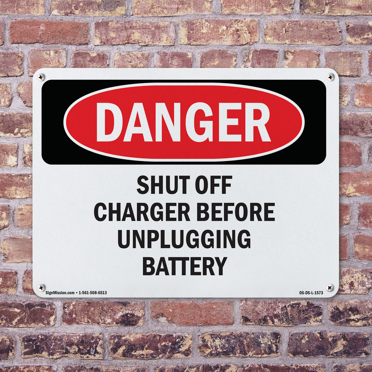 Shut Off Charger Before Unplugging Battery