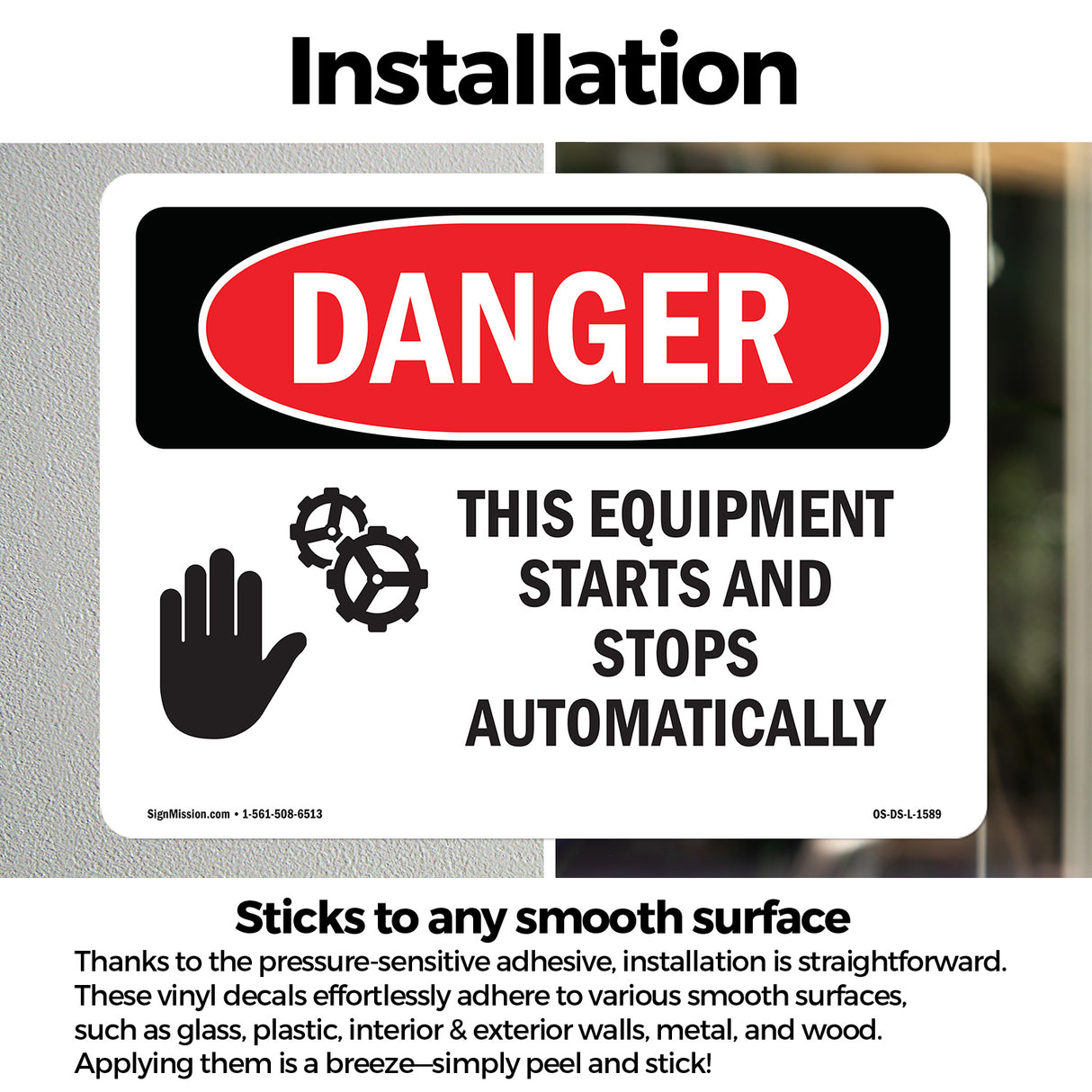 Equipment Starts And Stops Automatically