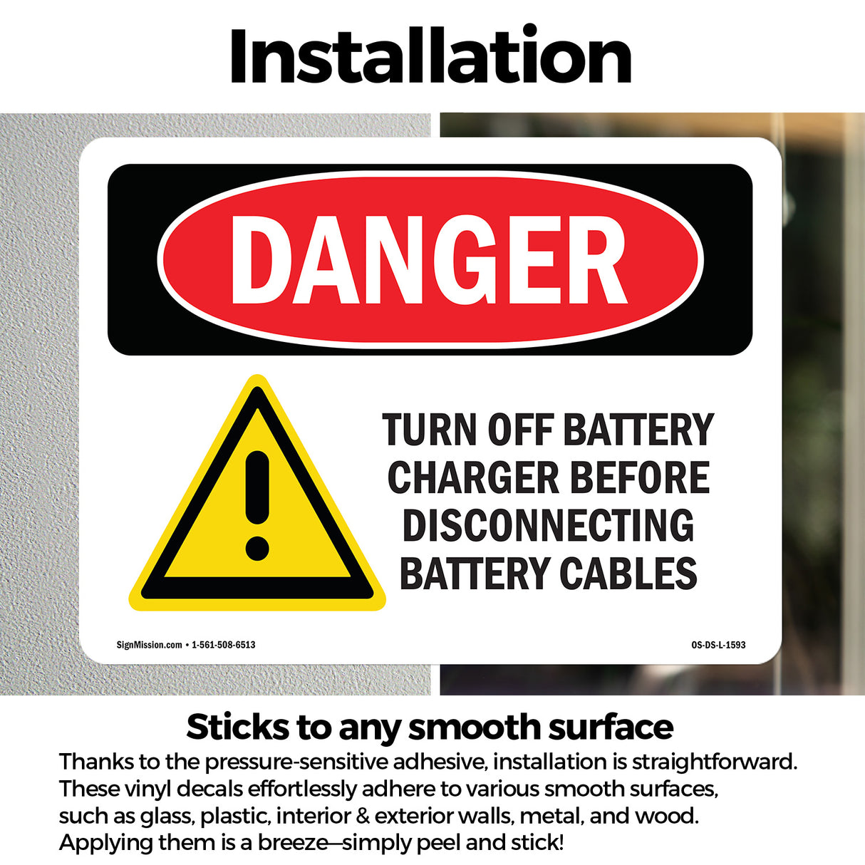 Turn Off Charger Before Disconnecting Cables
