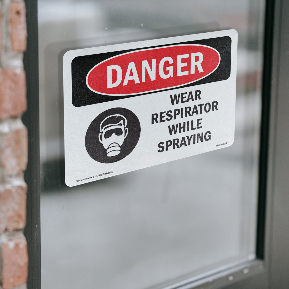 Wear Respirator While Spraying