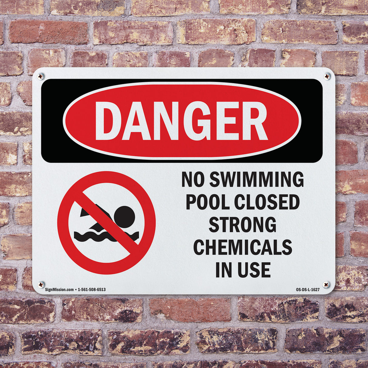 No Swimming Pool Closed Chemicals In Use