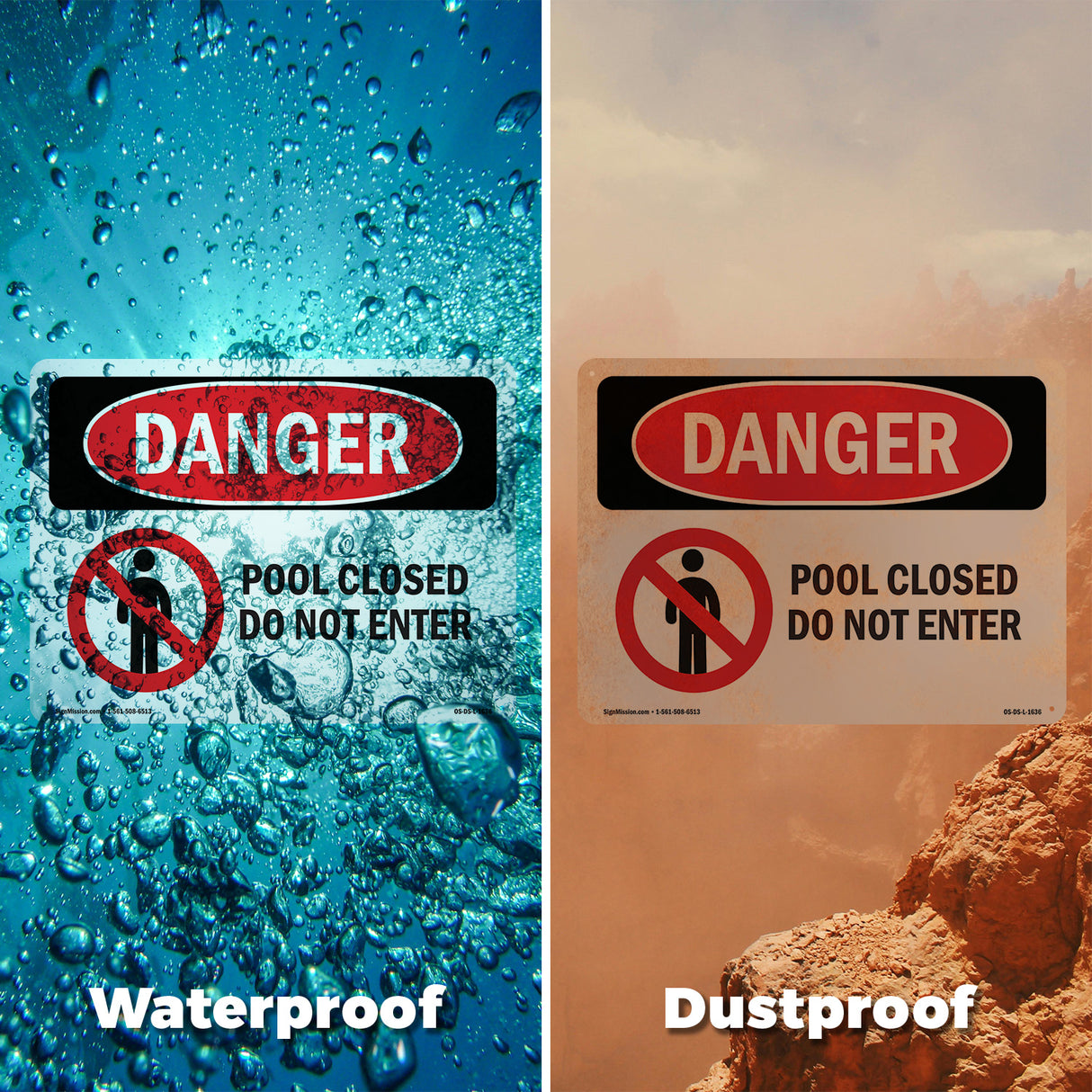 Pool Closed Do Not Enter