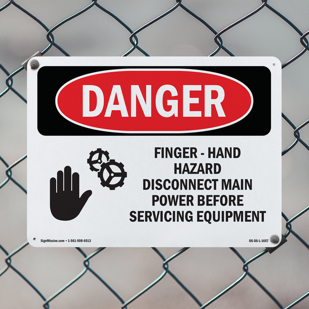 Finger - Hand Hazard