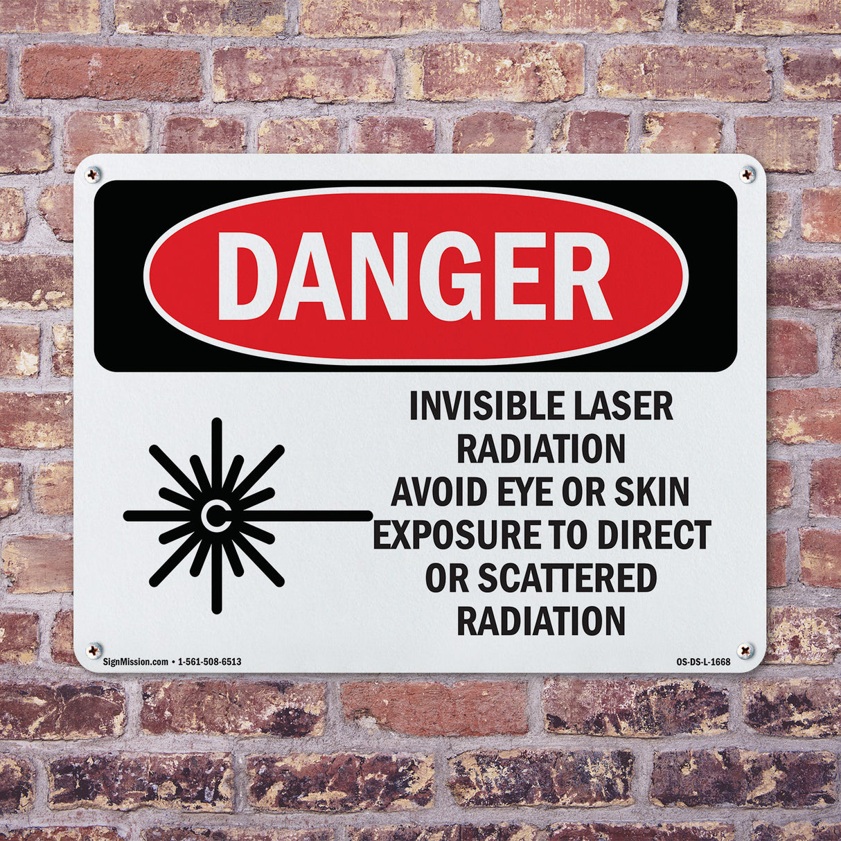 Invisible Laser Radiation Avoid Eye Exposure