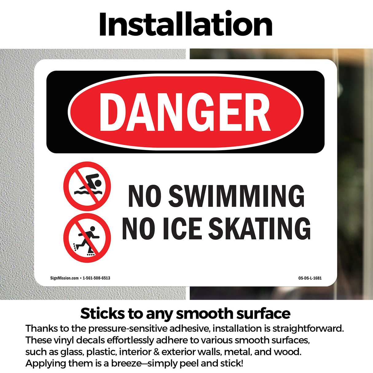 No Swimming No Ice Skating