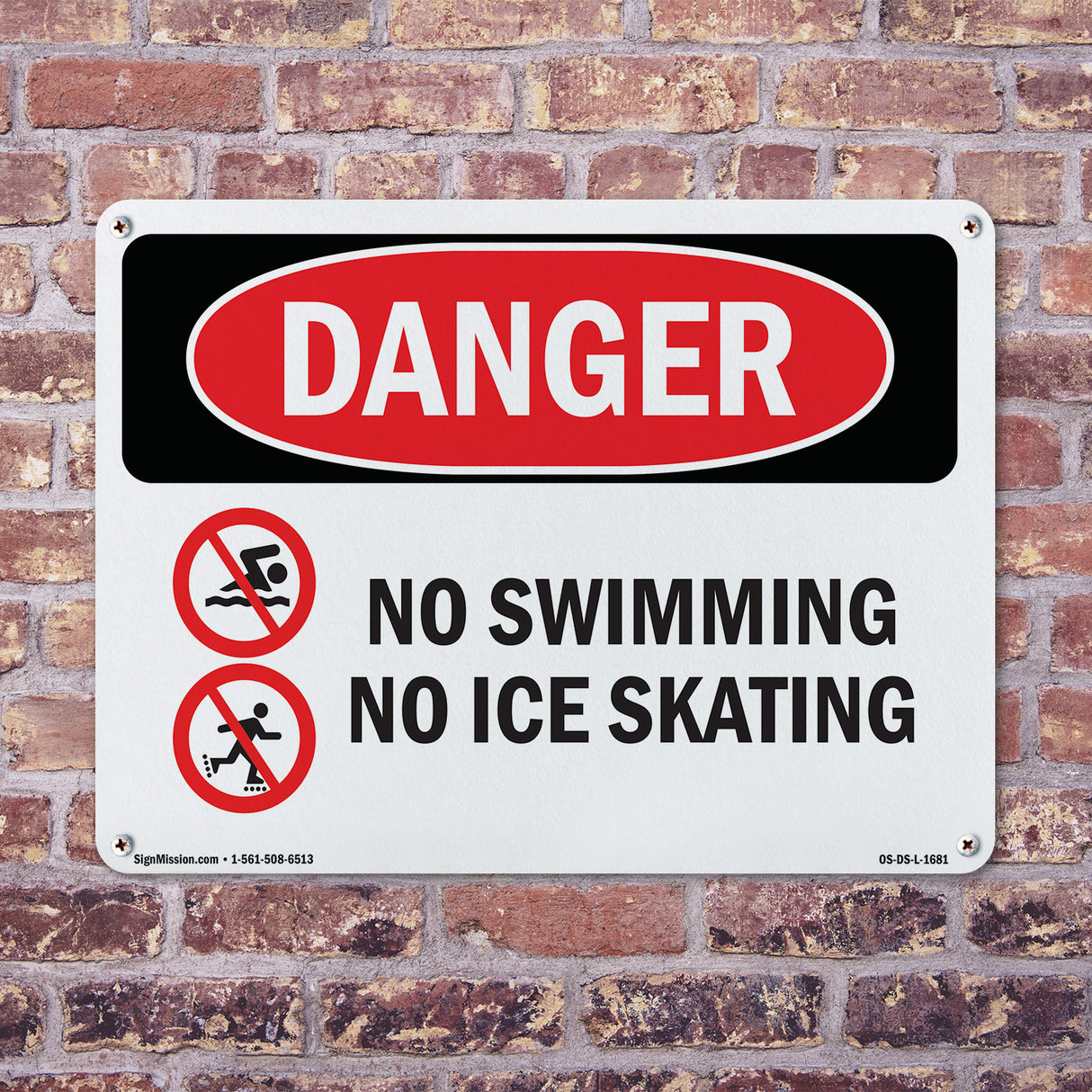 No Swimming No Ice Skating
