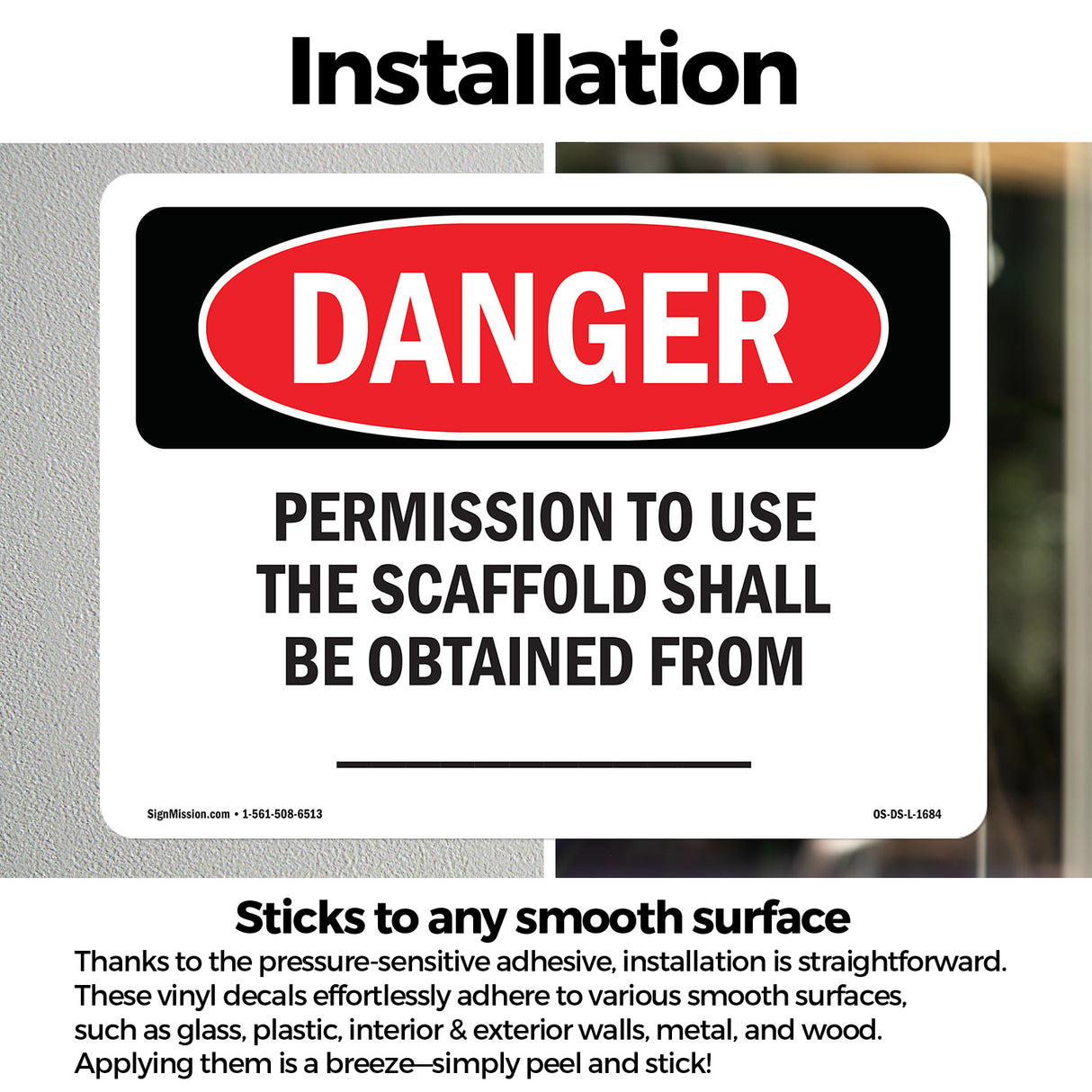 Permission To Use The Scaffold Obtained from