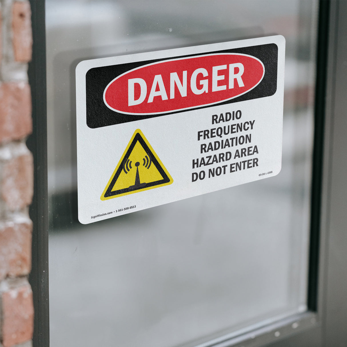 Radio Frequency Radiation Hazard Area