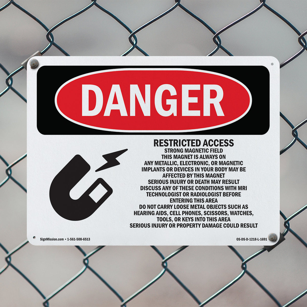 Restricted Access Strong Magnetic Field