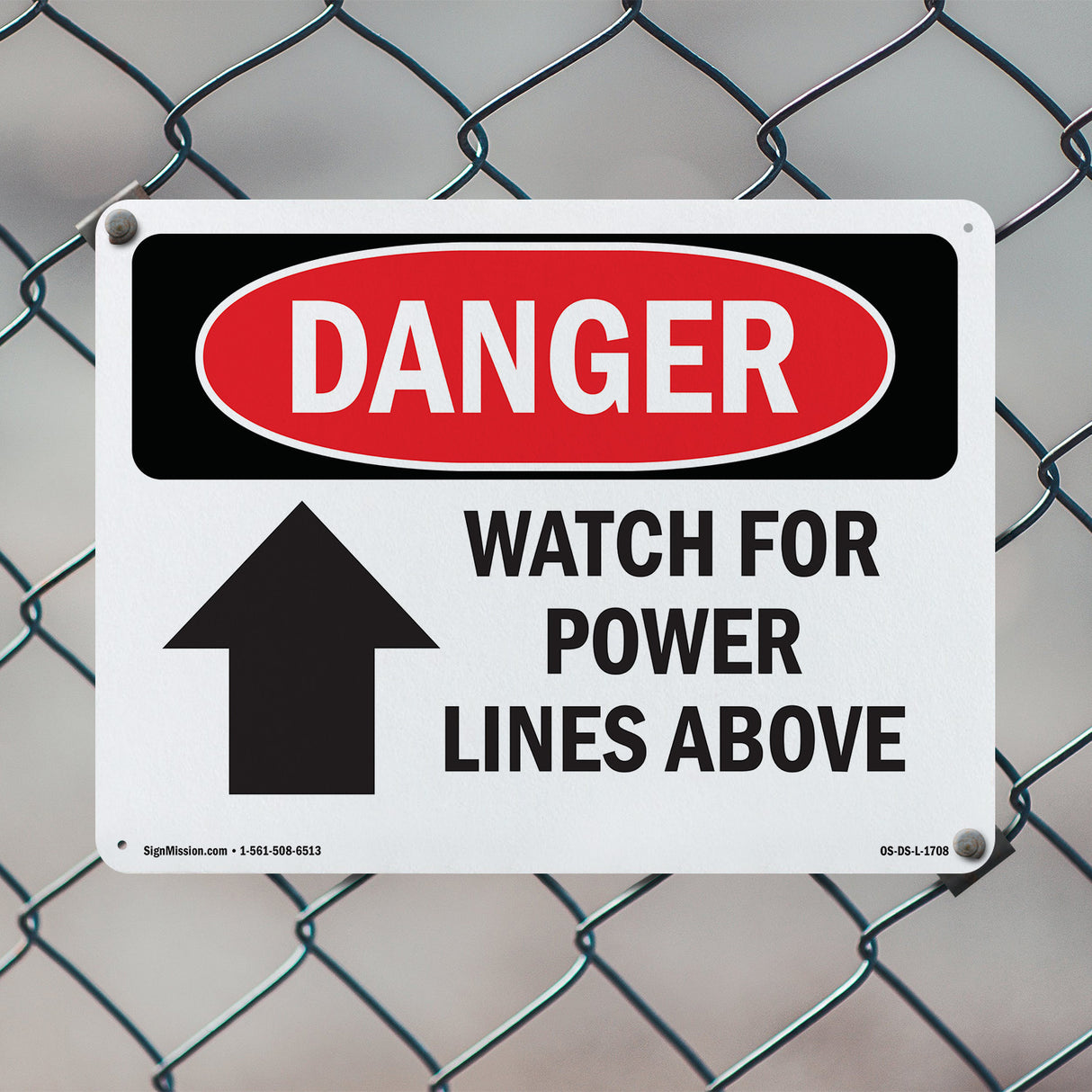 Watch For Power Lines Above