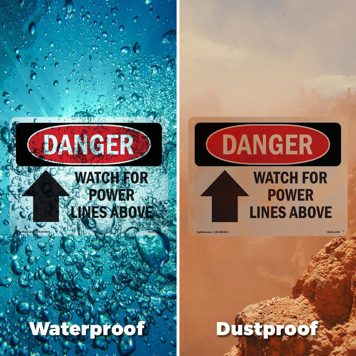 Watch For Power Lines Above