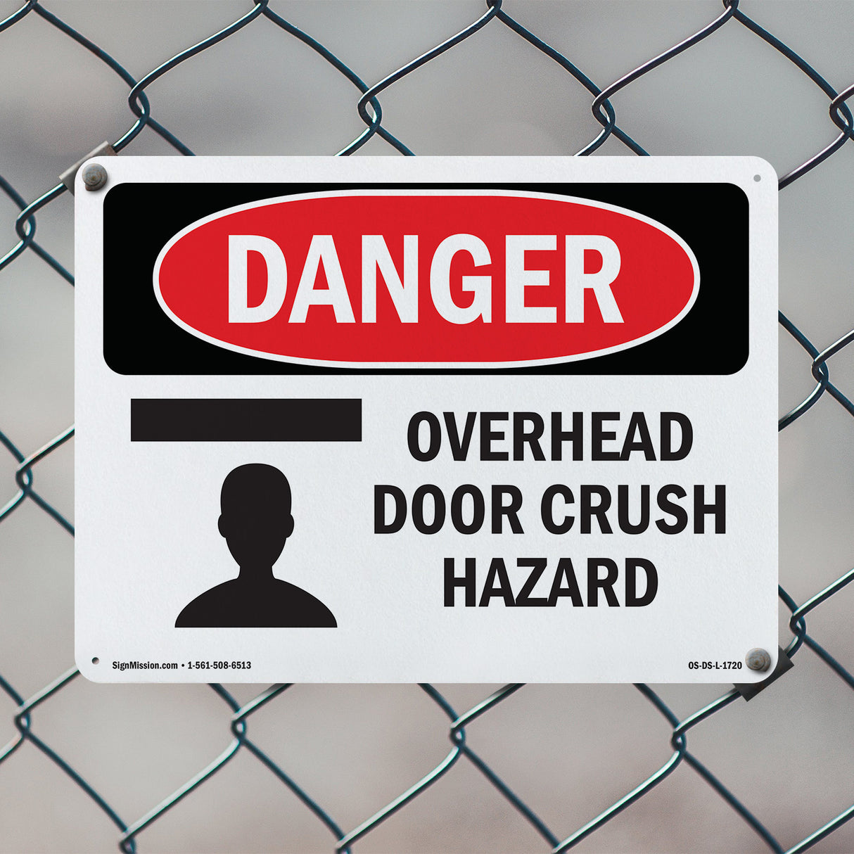 Overhead Door Crush Hazard