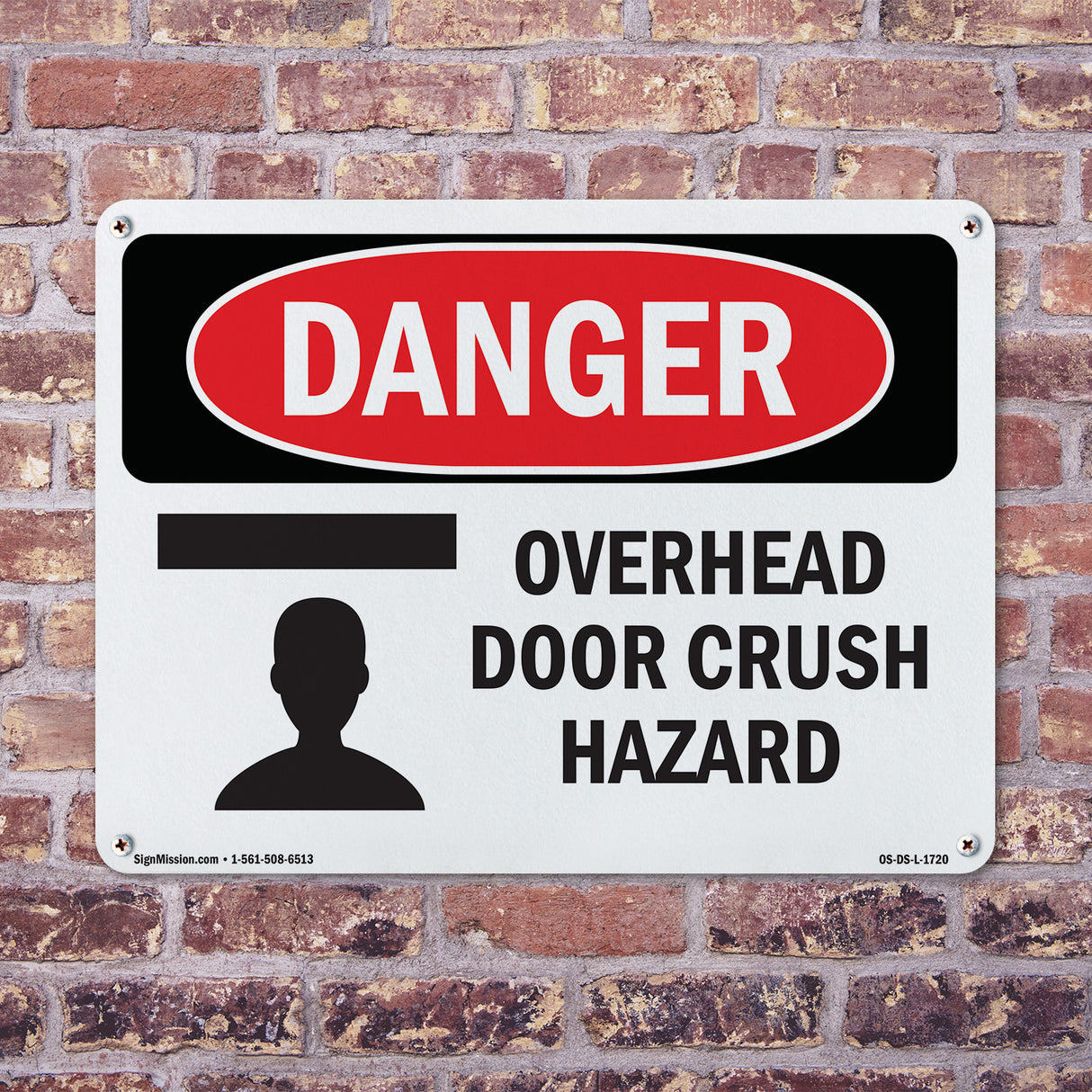 Overhead Door Crush Hazard