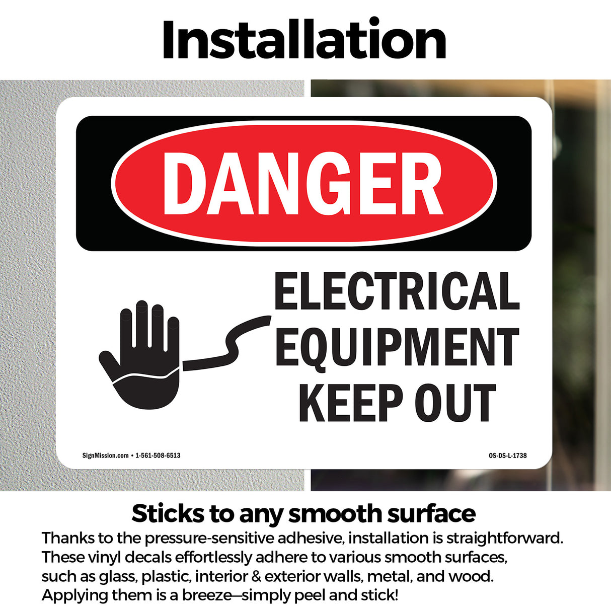 Electrical Equipment Keep Out