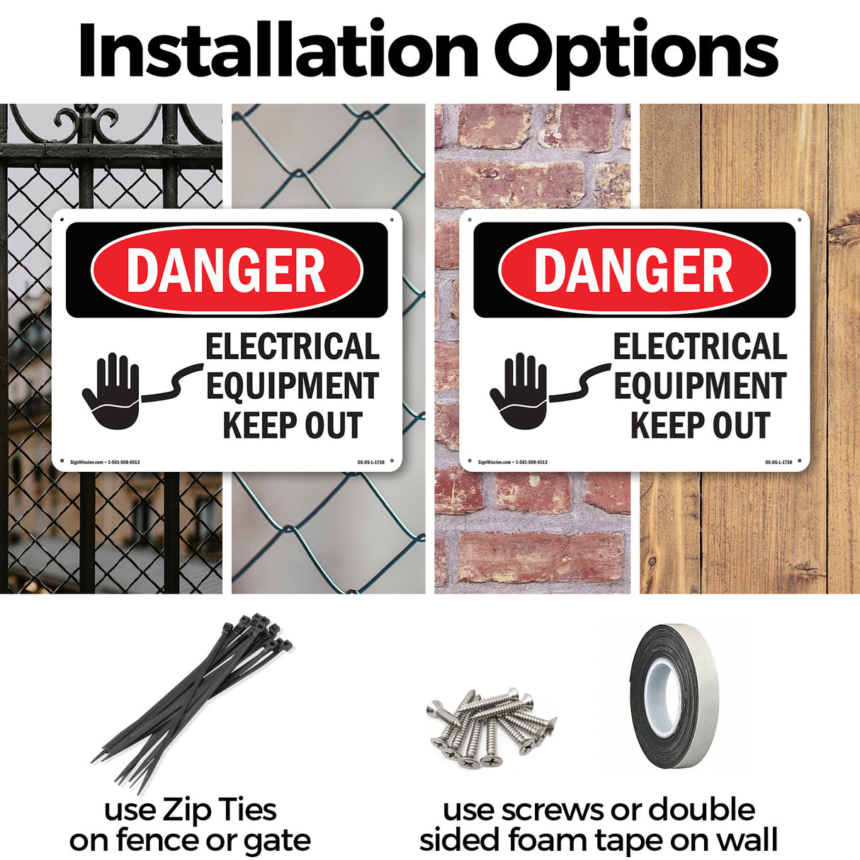 Electrical Equipment Keep Out