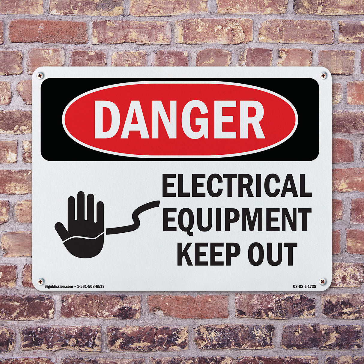 Electrical Equipment Keep Out