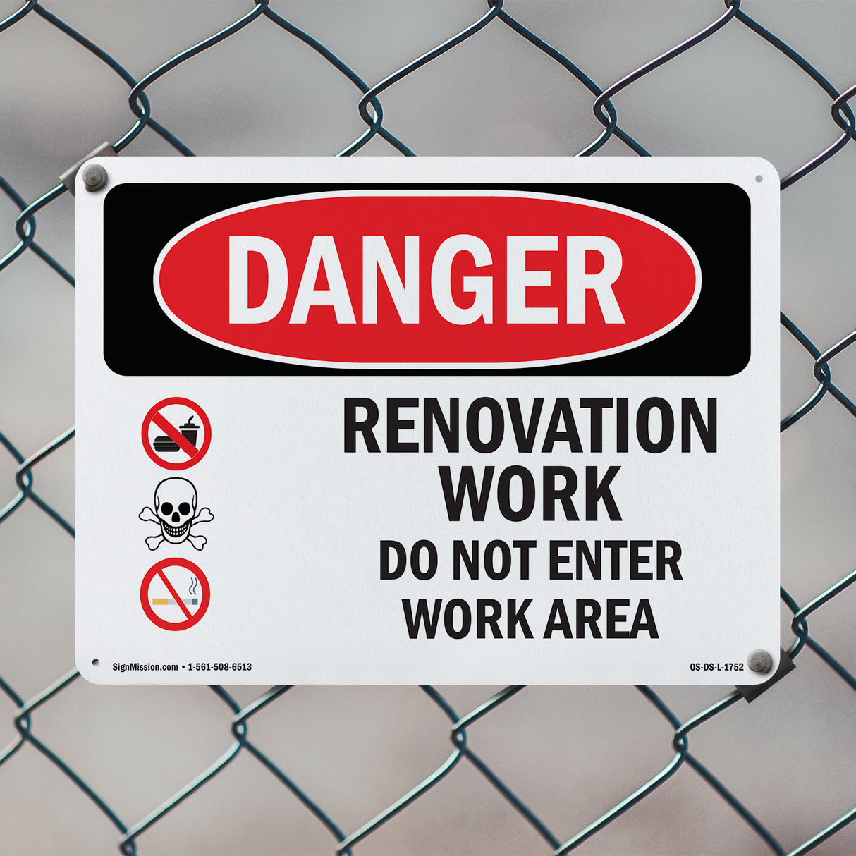 Renovation Work Do Not Enter Work Area