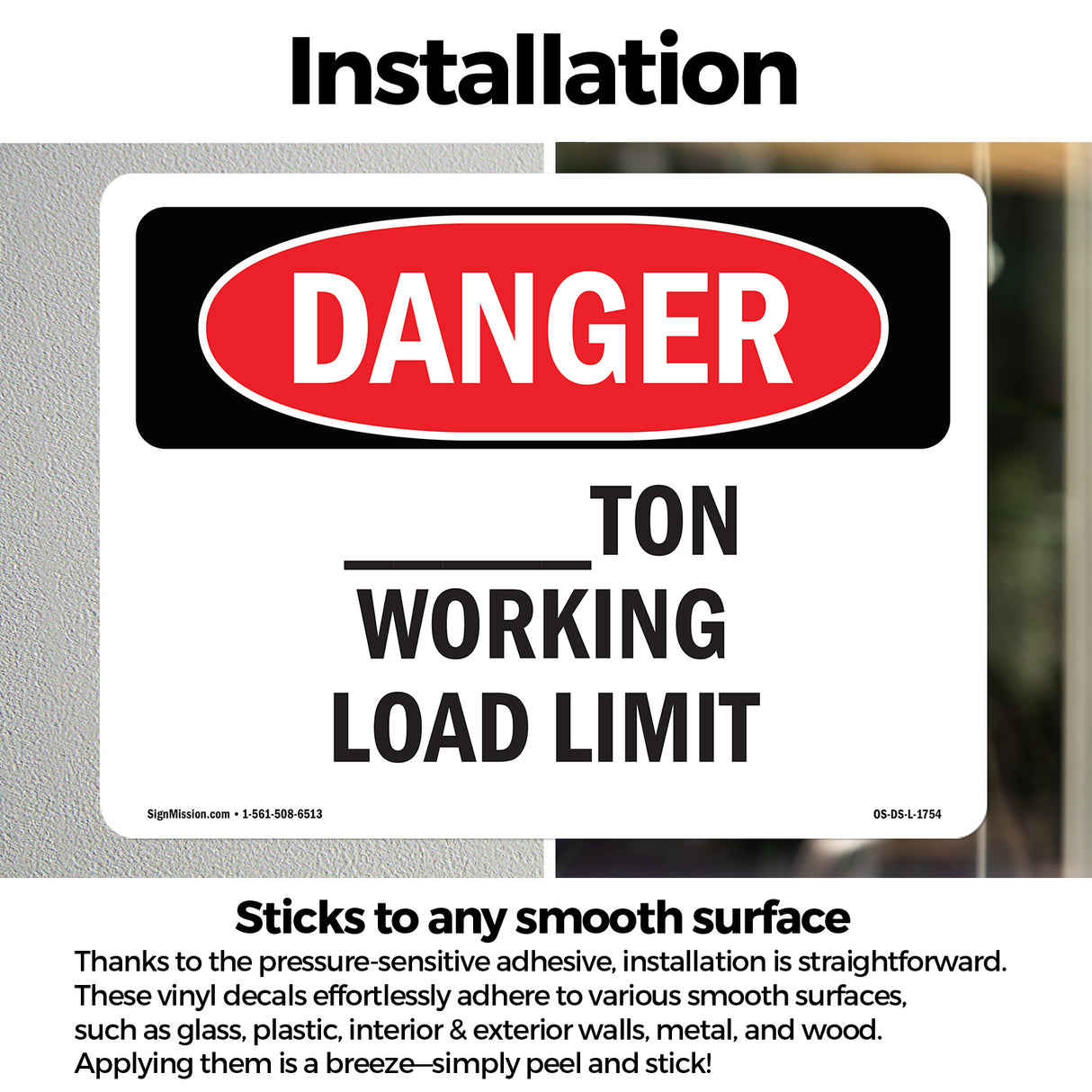 Custom -Ton Working Load Limit