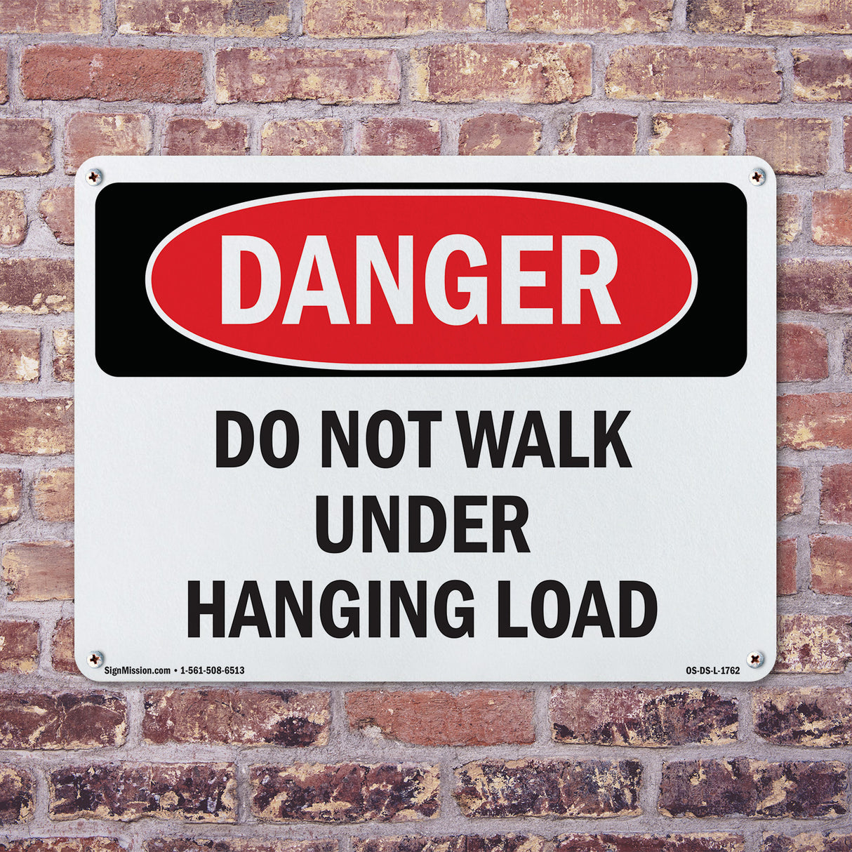 Do Not Walk Under Hanging Load
