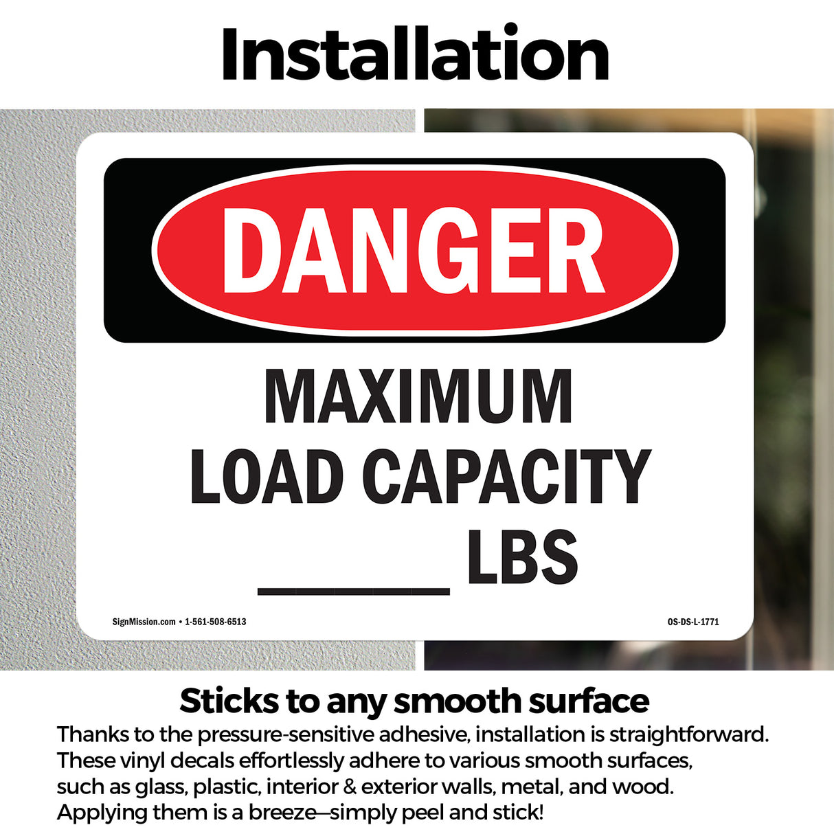 Maximum Load Capacity lbs