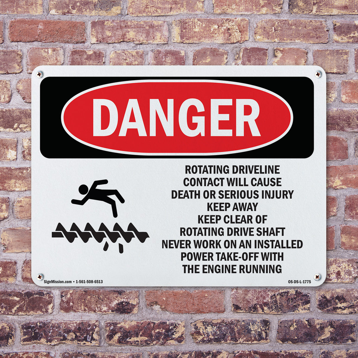 Rotating Driveline Contact Cause Death