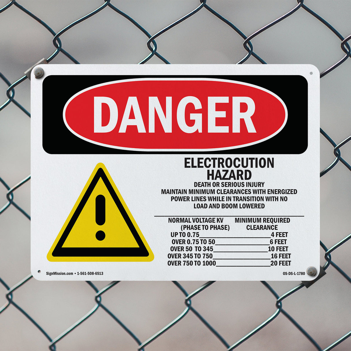 Electrocution Hazard Crane