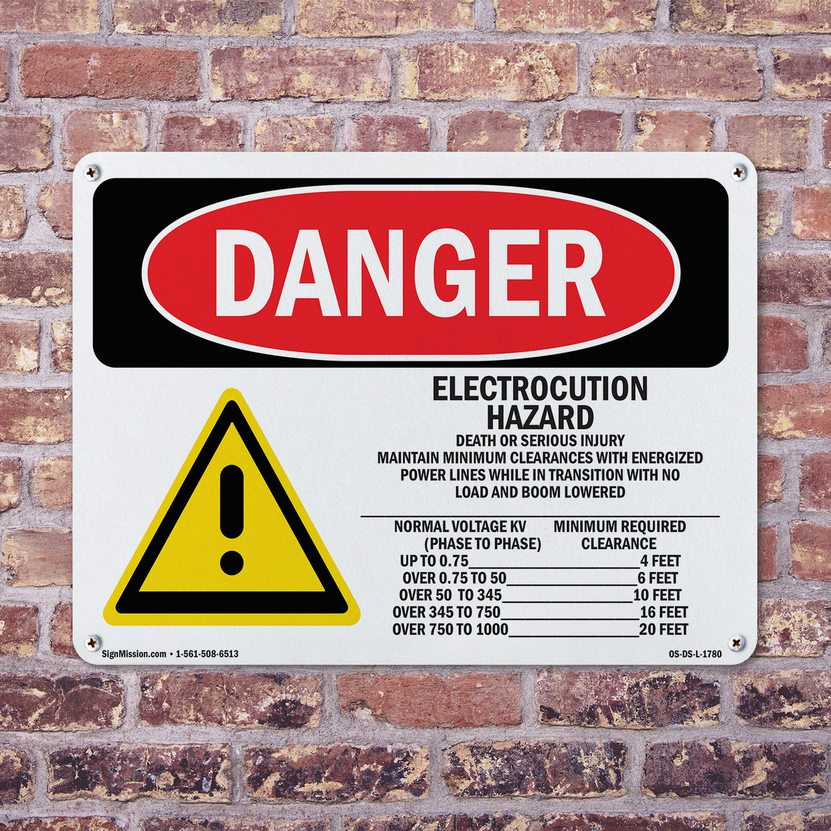 Electrocution Hazard Crane