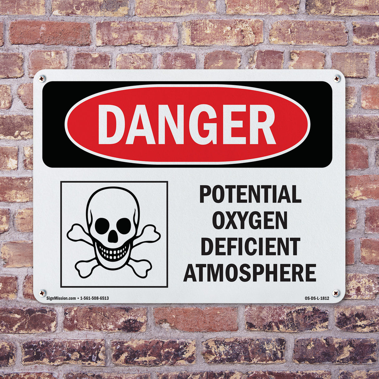 Potential Oxygen Deficient Atmosphere