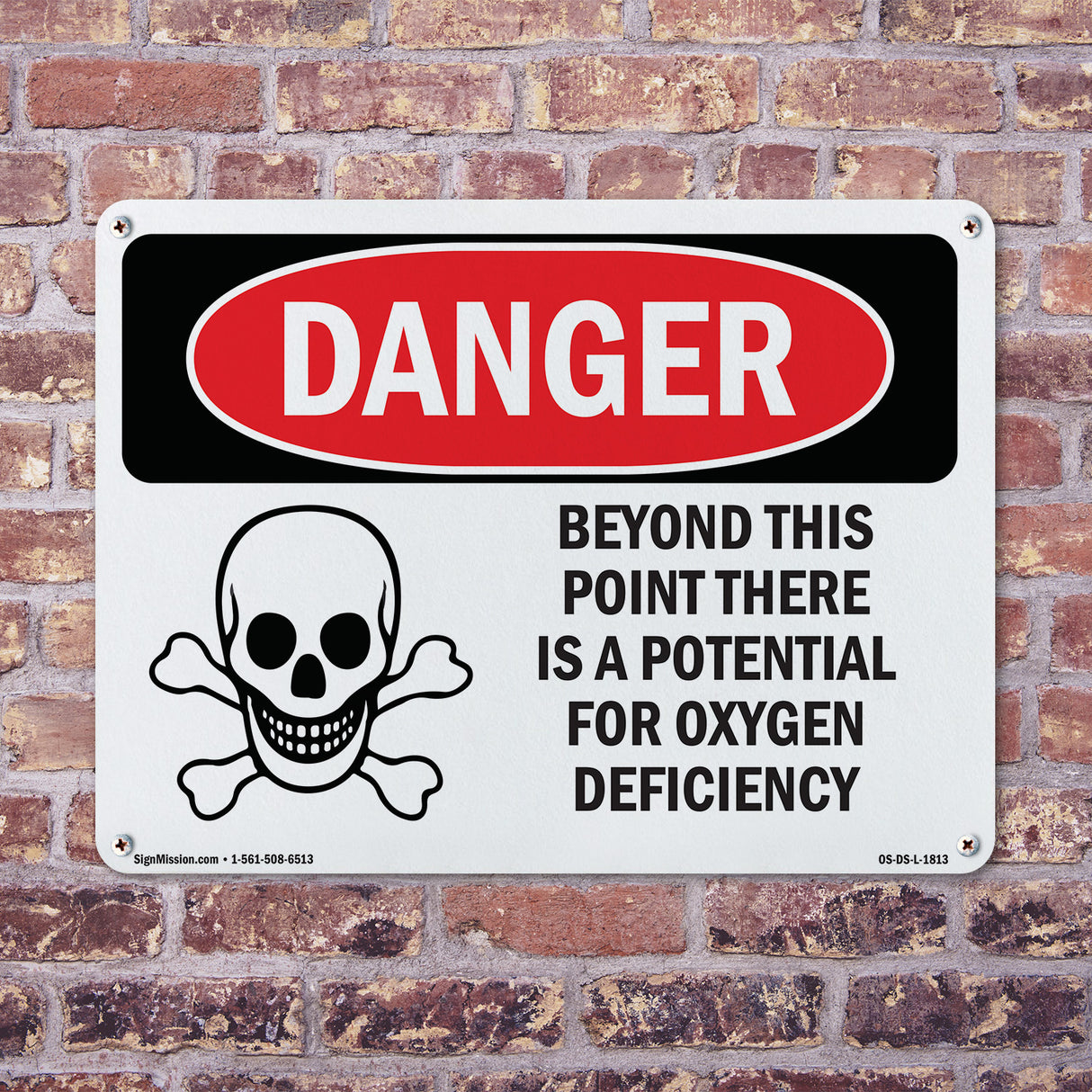 Oxygen Deficiency Beyond This Point