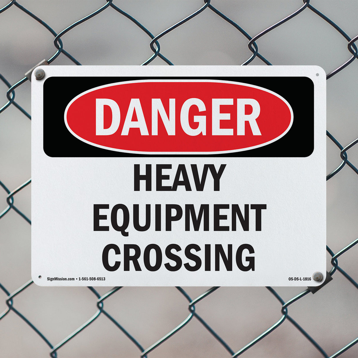 Heavy Equipment Crossing