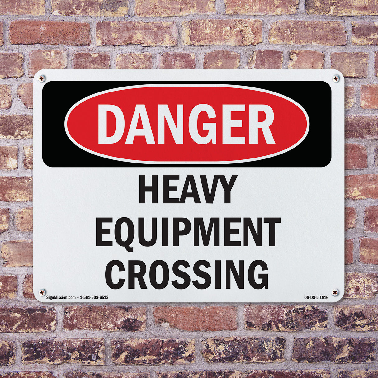 Heavy Equipment Crossing