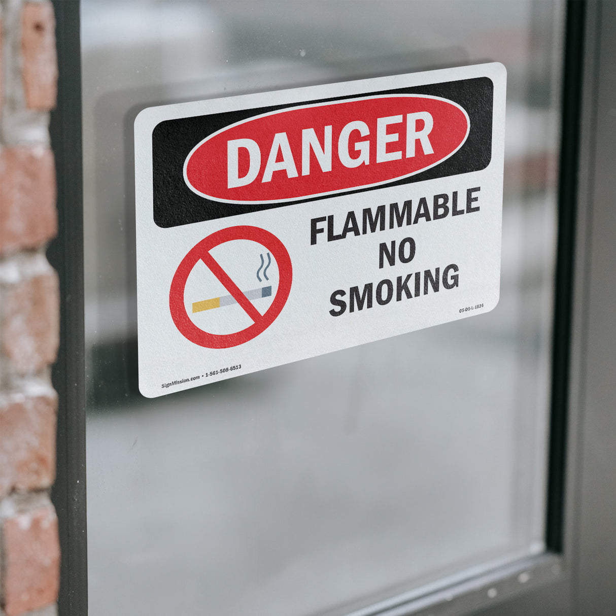 Flammable No Smoking