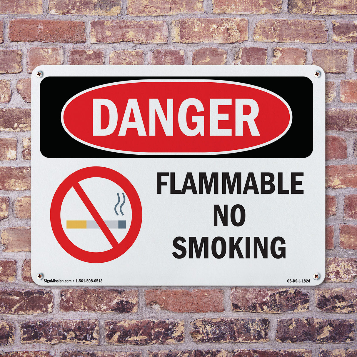 Flammable No Smoking