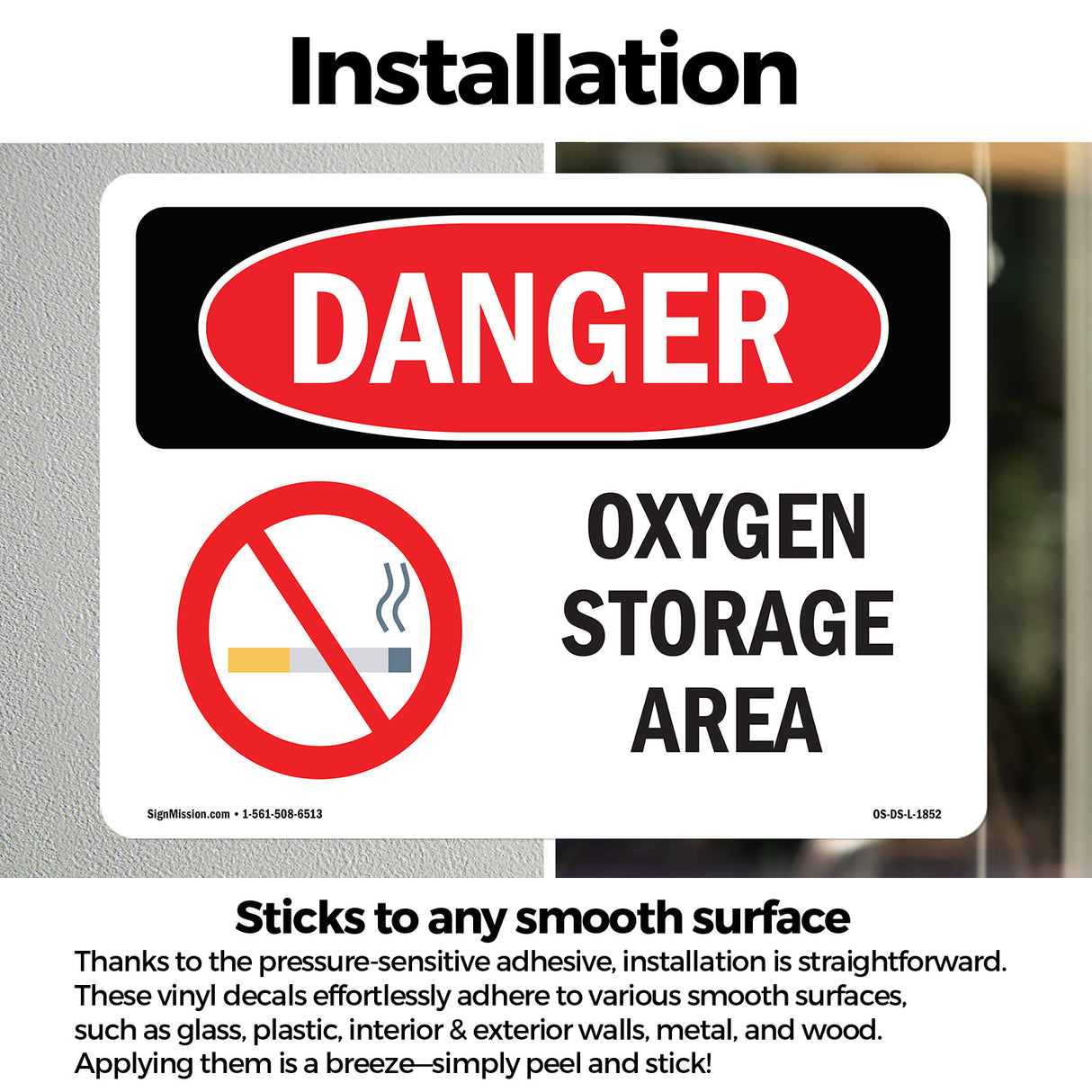 Oxygen Storage Area
