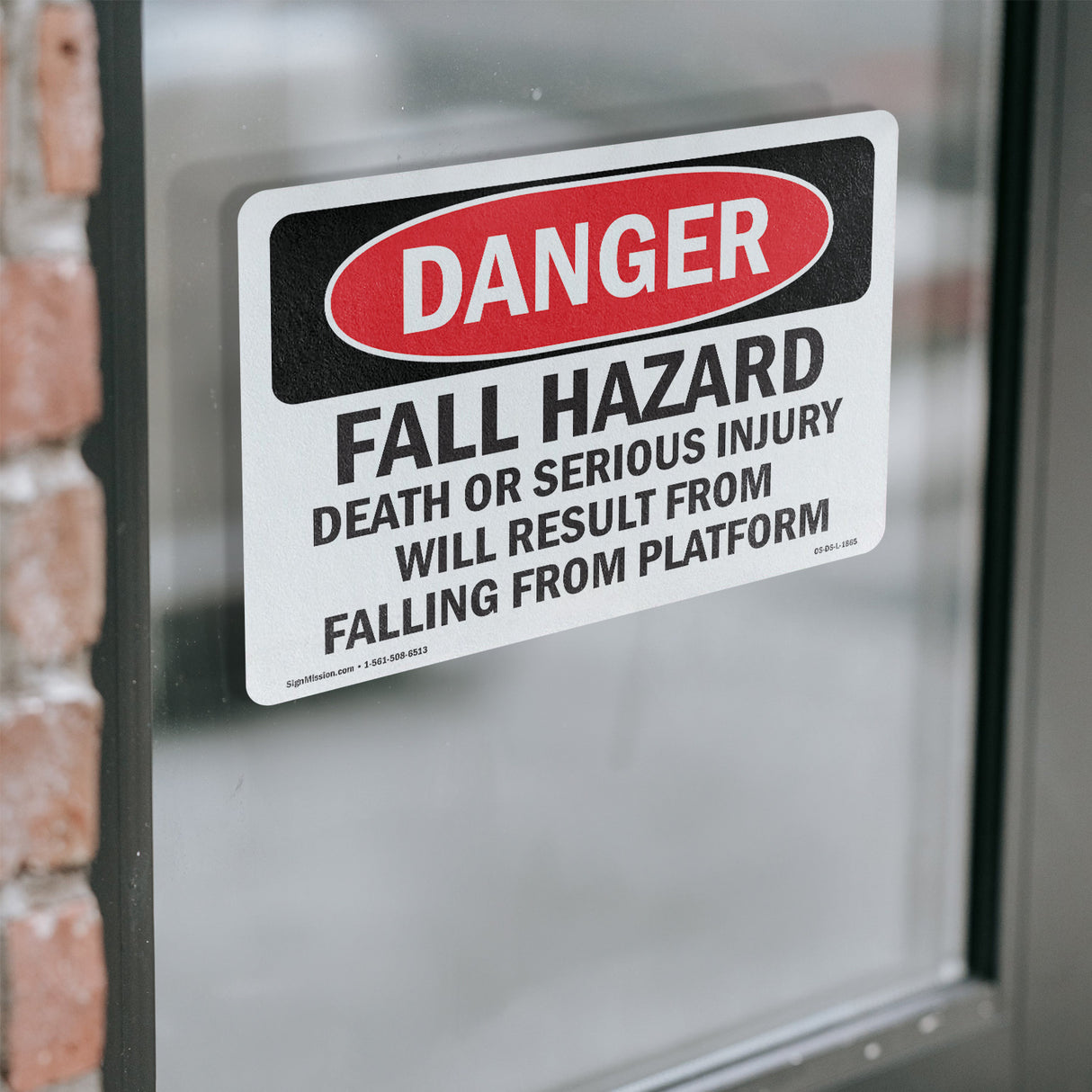 Fall Hazard Falling From Platform