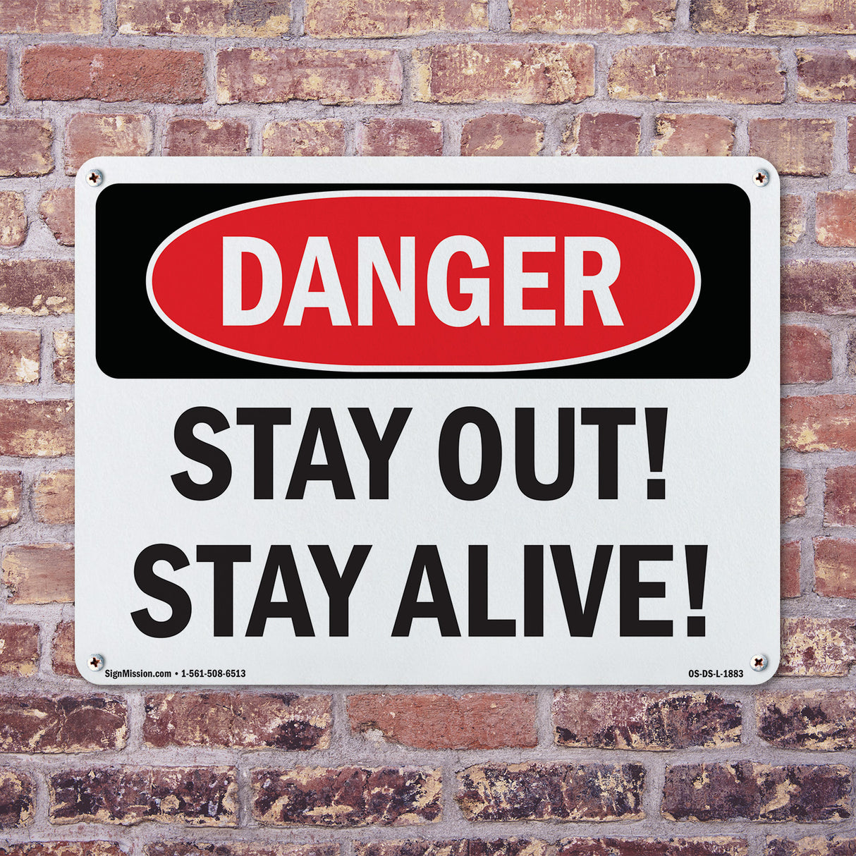 Stay Out! Stay Alive!